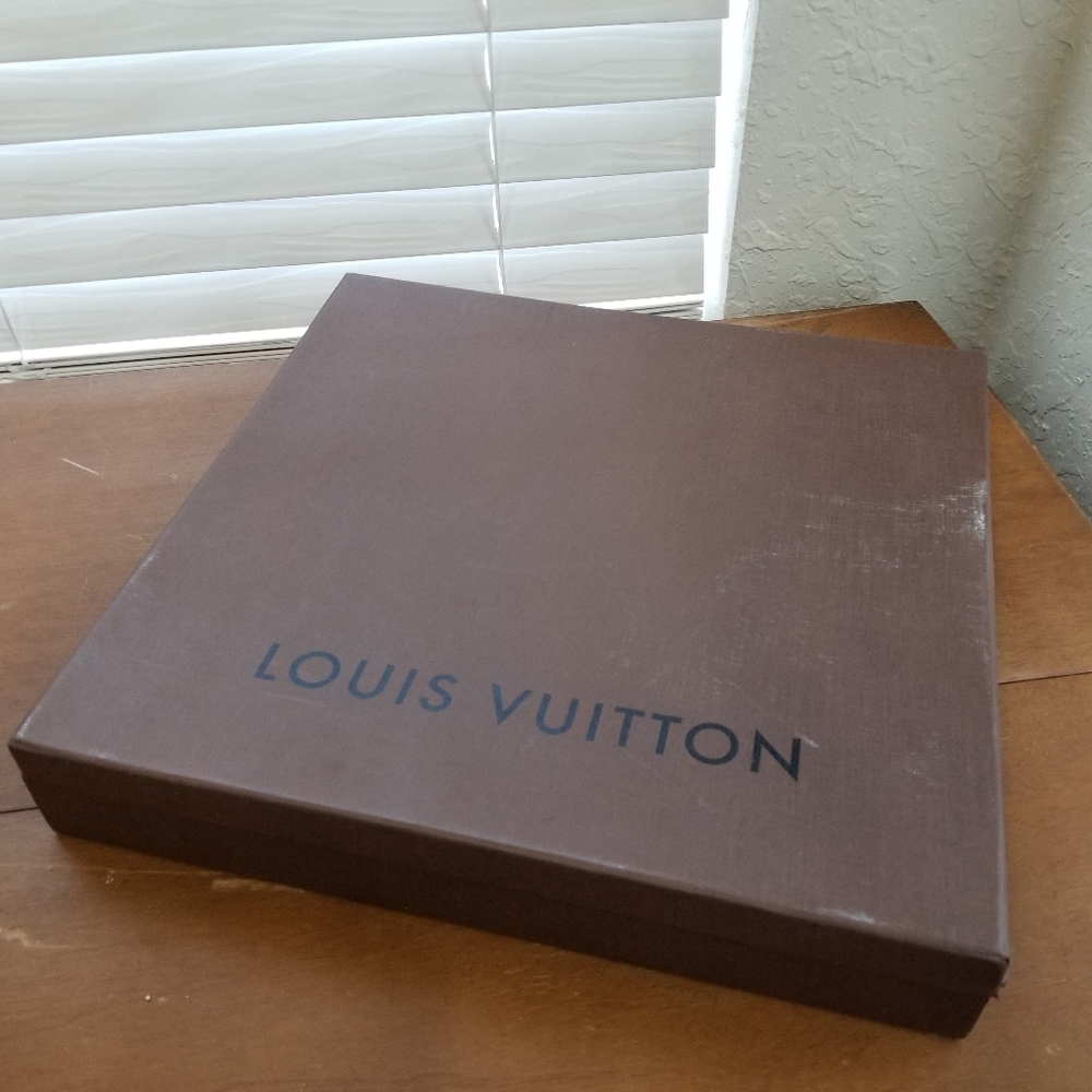 Large Louis Vuitton Box and Tissue Paper